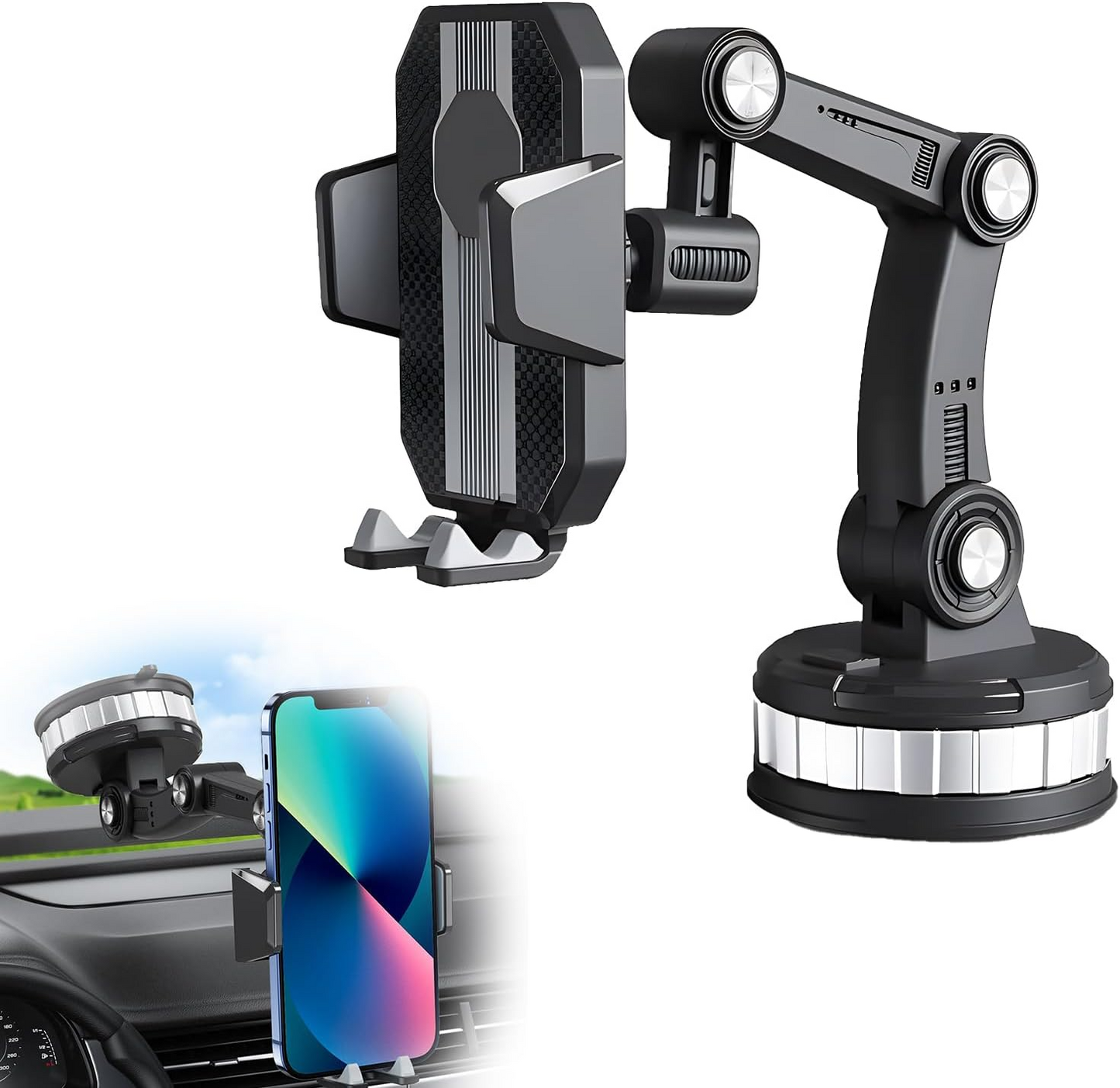 Holder360° SuperGrip : support de téléphone universel ajustable Super Grip