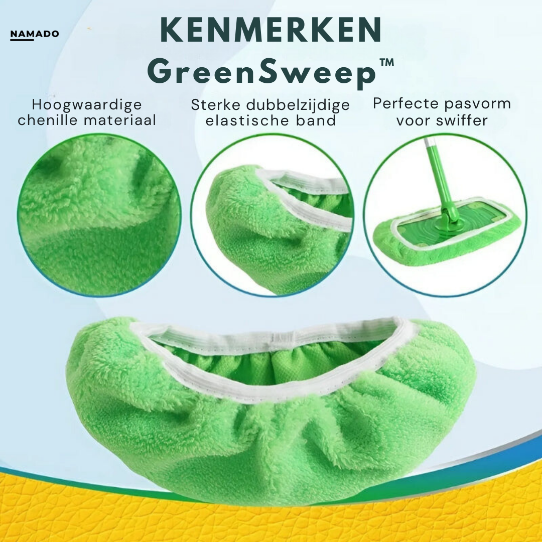 Namado GreenSweep™ - Mop réutilisable pour Swiffer