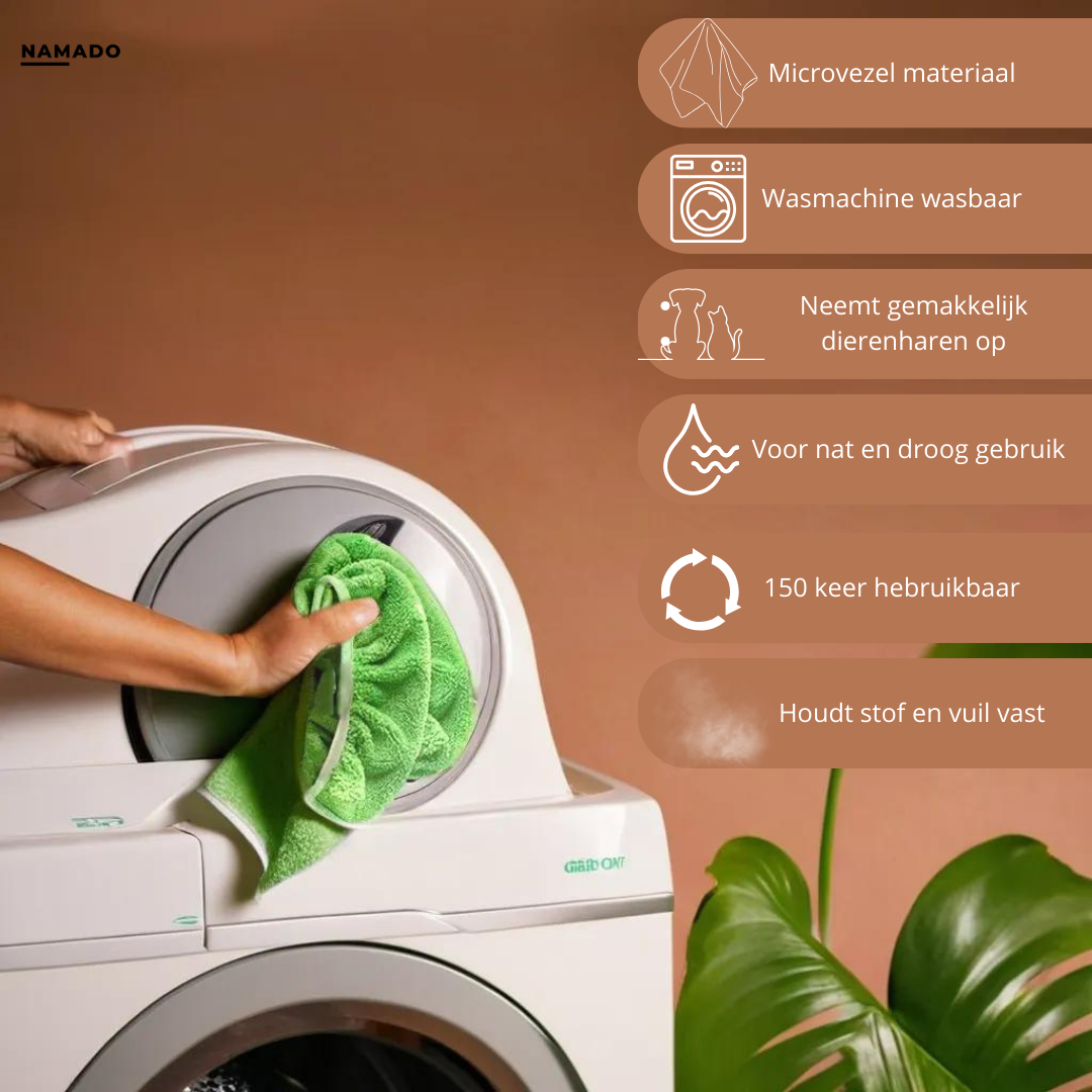 Namado GreenSweep™ - Mop réutilisable pour Swiffer